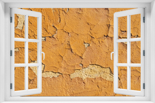 Fototapeta Naklejka Na Ścianę Okno 3D - Wall cracked texture