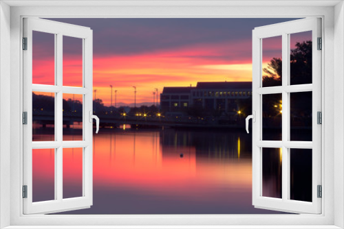 Fototapeta Naklejka Na Ścianę Okno 3D - Annapolis Waterfront Sunset