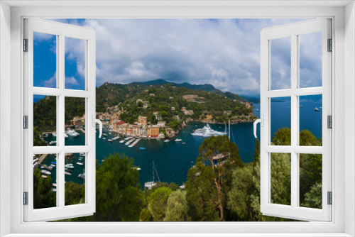 Fototapeta Naklejka Na Ścianę Okno 3D - Portofino luxury resort - Italy