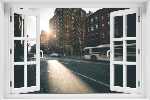 Fototapeta Naklejka Na Ścianę Okno 3D - Daytime Scene in SoHo - New York