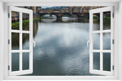 Fototapeta Naklejka Na Ścianę Okno 3D - Ponte Vecchio