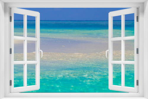 Fototapeta Naklejka Na Ścianę Okno 3D - Dreamscape Escape On Maldives