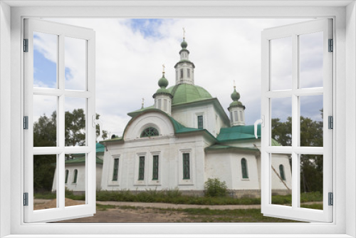 Fototapeta Naklejka Na Ścianę Okno 3D - Church of the Equal-to-the-Apostles Prince Vladimir in Krasavino, Veliky Ustyug District, Vologda Region, Russia