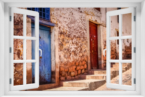 Fototapeta Naklejka Na Ścianę Okno 3D - Street in Cusco