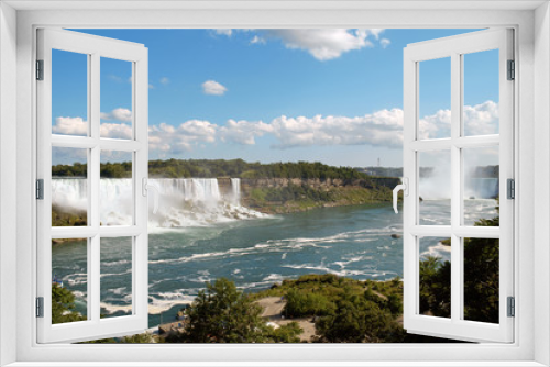 Fototapeta Naklejka Na Ścianę Okno 3D - Niagara Falls Panorama