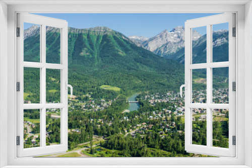 Fototapeta Naklejka Na Ścianę Okno 3D - Rocky Mountains, Mountain, Fernie British Columbia