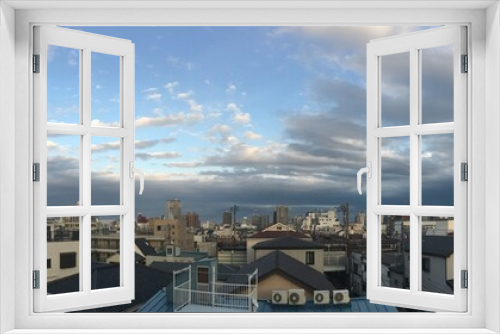 Fototapeta Naklejka Na Ścianę Okno 3D - 東京