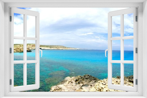 Fototapeta Naklejka Na Ścianę Okno 3D - Bucht auf Zypern