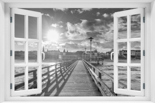 Fototapeta Naklejka Na Ścianę Okno 3D - Seebrücke Usedom Ahlbeck