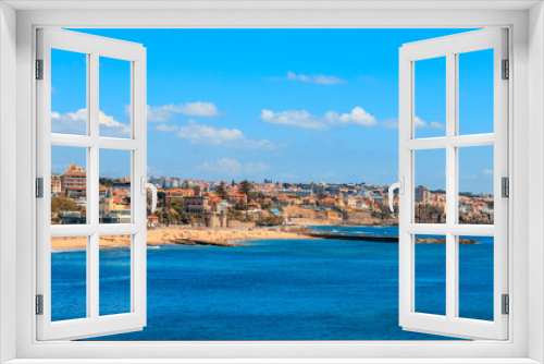 Fototapeta Naklejka Na Ścianę Okno 3D - Litoral bonito de Cascais - muito popular destino turístico perto de Lisboa, Portugal