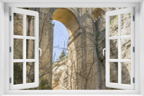 Fototapeta Naklejka Na Ścianę Okno 3D - Puente Nuevo - Bridge in Ronda Spain