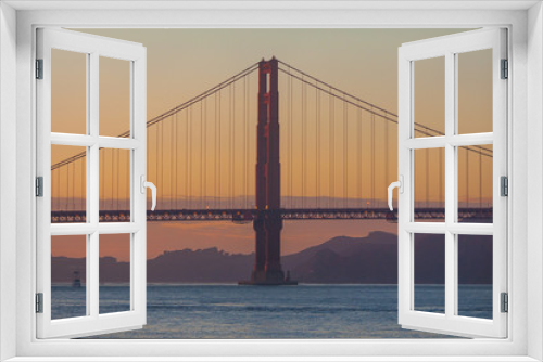 Fototapeta Naklejka Na Ścianę Okno 3D - Golden Gate bridge. San Francisco. California