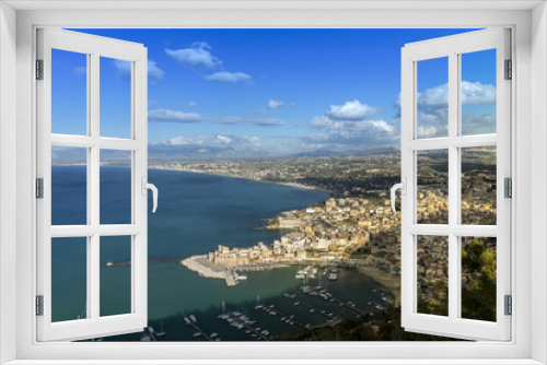 Fototapeta Naklejka Na Ścianę Okno 3D - panoramica scopello