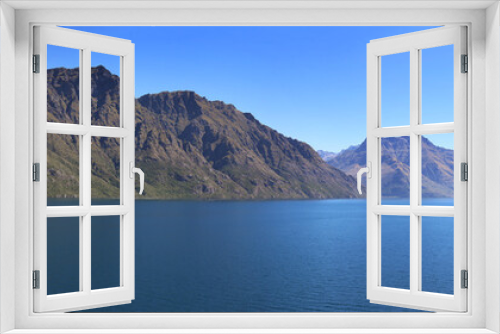 Fototapeta Naklejka Na Ścianę Okno 3D - NZ Lake 