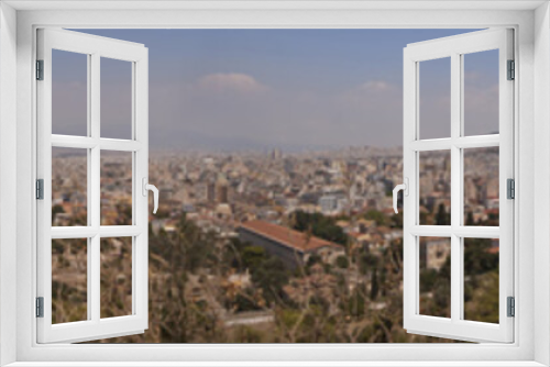 Fototapeta Naklejka Na Ścianę Okno 3D - Panorama of the city of Athens in Greece, Acropolis view