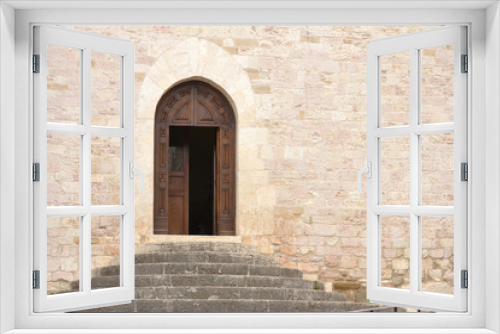 Fototapeta Naklejka Na Ścianę Okno 3D - Kloster San Girolamo in Gubbio - Italien 