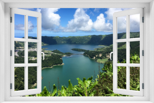 Fototapeta Naklejka Na Ścianę Okno 3D - Das Tal der Seen