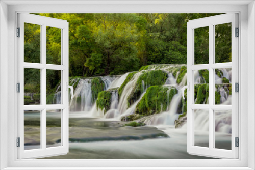Fototapeta Naklejka Na Ścianę Okno 3D - Waterfalls Kocusa