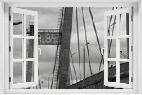 Fototapeta Naklejka Na Ścianę Okno 3D - Abandoned bridge