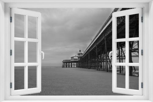 Fototapeta Naklejka Na Ścianę Okno 3D - Blackpool pier