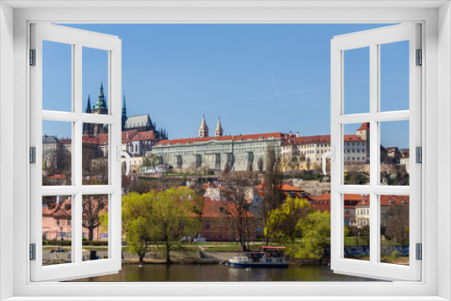 Fototapeta Naklejka Na Ścianę Okno 3D - Castello di Praga