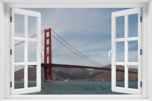 Fototapeta Naklejka Na Ścianę Okno 3D - Golden Gate Bridge, San Francisco, Kalifornien, USA
