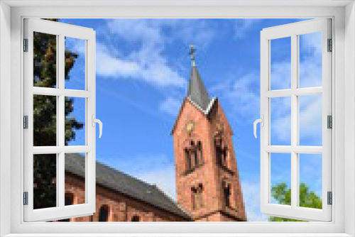 Fototapeta Naklejka Na Ścianę Okno 3D - Kath. Pfarrkirche St. Peter und Paul in Hanau-Kleinauheim
