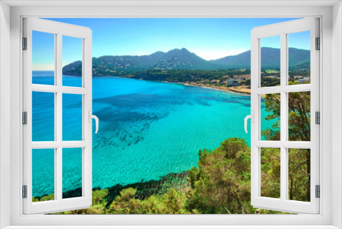 Fototapeta Naklejka Na Ścianę Okno 3D - Canyamel Strand mit Mittelmeer Mallorca Spanien