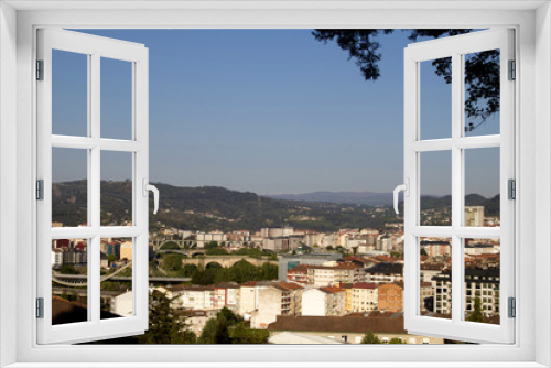Fototapeta Naklejka Na Ścianę Okno 3D - panoramic view of the city of orense, galicia, Spain
