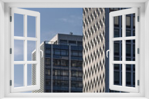 Fototapeta Naklejka Na Ścianę Okno 3D - hochhaus architektur