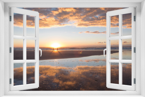 Fototapeta Naklejka Na Ścianę Okno 3D - australia beach sun rise