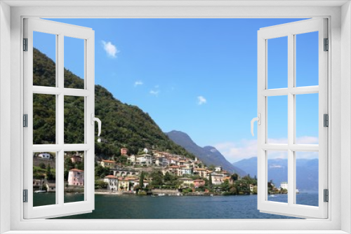 Fototapeta Naklejka Na Ścianę Okno 3D - Lenno at Lake Como, Lombardy Italy