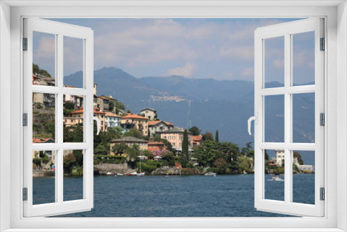 Fototapeta Naklejka Na Ścianę Okno 3D - Lenno at Lake Como, Lombardy Italy