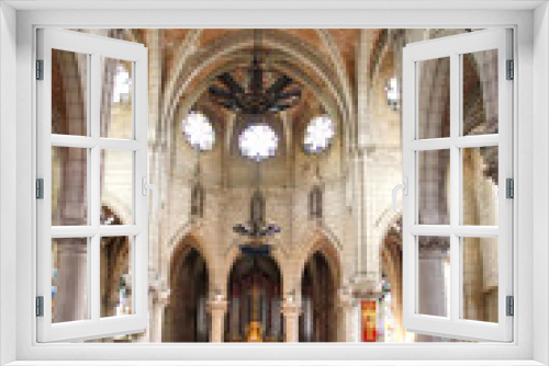 Old church interior