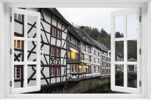 Fototapeta Naklejka Na Ścianę Okno 3D - Altstadt in Monschau