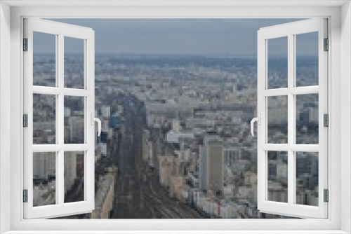 View of Paris from Montparnasse Tower