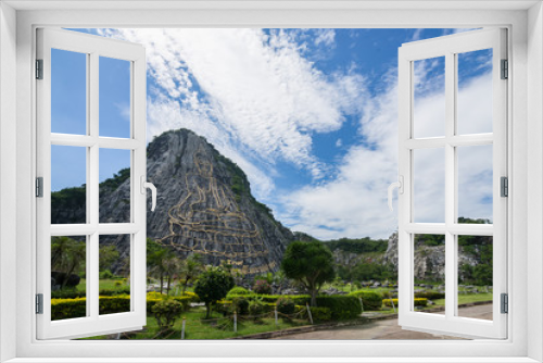 Fototapeta Naklejka Na Ścianę Okno 3D - The mountain