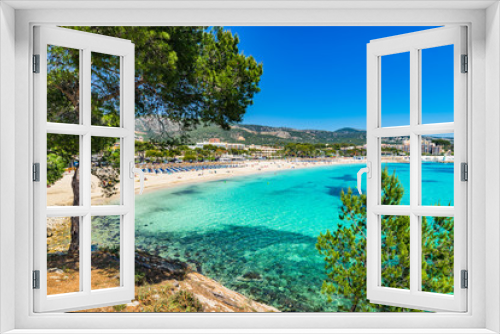 Fototapeta Naklejka Na Ścianę Okno 3D - Mallorca Strand Platja des Carregador Palmanova Spanien Mittelmeer Balearen