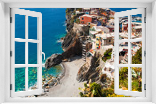 Fototapeta Naklejka Na Ścianę Okno 3D - picturesque village of Vernazza, Cinque Terre, Italy
