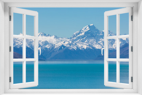 Fototapeta Naklejka Na Ścianę Okno 3D - Lake Manapouri in Neuseeland (New Zealand)