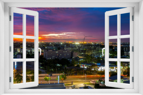 Fototapeta Naklejka Na Ścianę Okno 3D - Before sunset