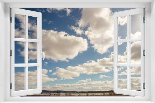 Fototapeta Naklejka Na Ścianę Okno 3D - Sky and clouds landscape