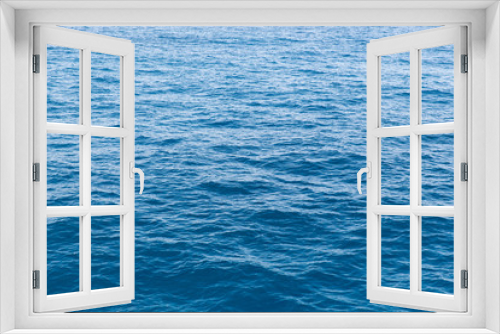 Fototapeta Naklejka Na Ścianę Okno 3D - sea or ocean blue water surface