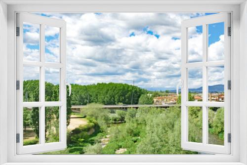 Fototapeta Naklejka Na Ścianę Okno 3D - Paisaje de la comarca del Osona, Barcelona