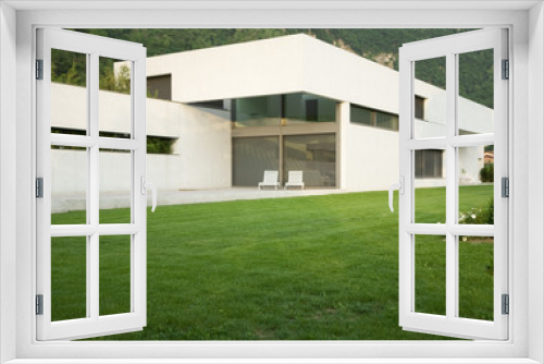 Fototapeta Naklejka Na Ścianę Okno 3D - modern house