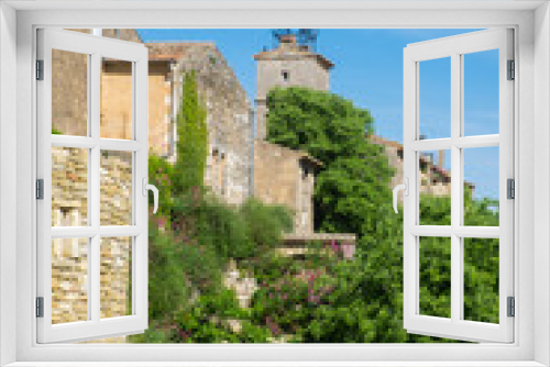 Fototapeta Naklejka Na Ścianę Okno 3D - France,Southern France, Provence, Luberon,Menerbes.