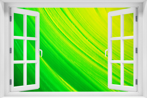 green painted background