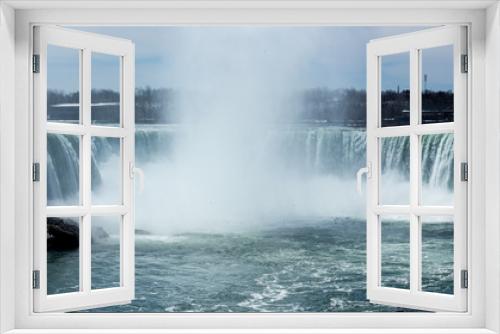 Fototapeta Naklejka Na Ścianę Okno 3D - Niagara Falls Horseshoe