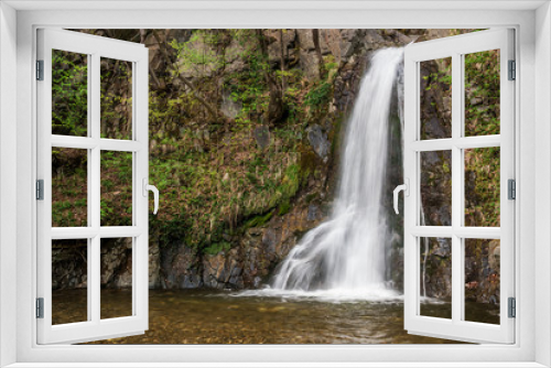 Fototapeta Naklejka Na Ścianę Okno 3D - Beautiful waterfall near Sopot, Bulgaria. Travel to Bulgaria concept.