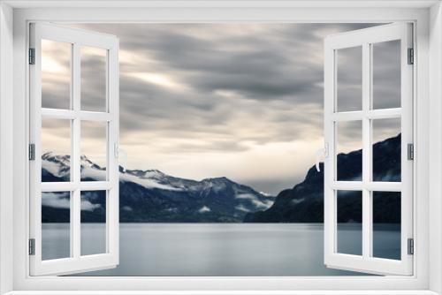 Fototapeta Naklejka Na Ścianę Okno 3D - Lake Thun